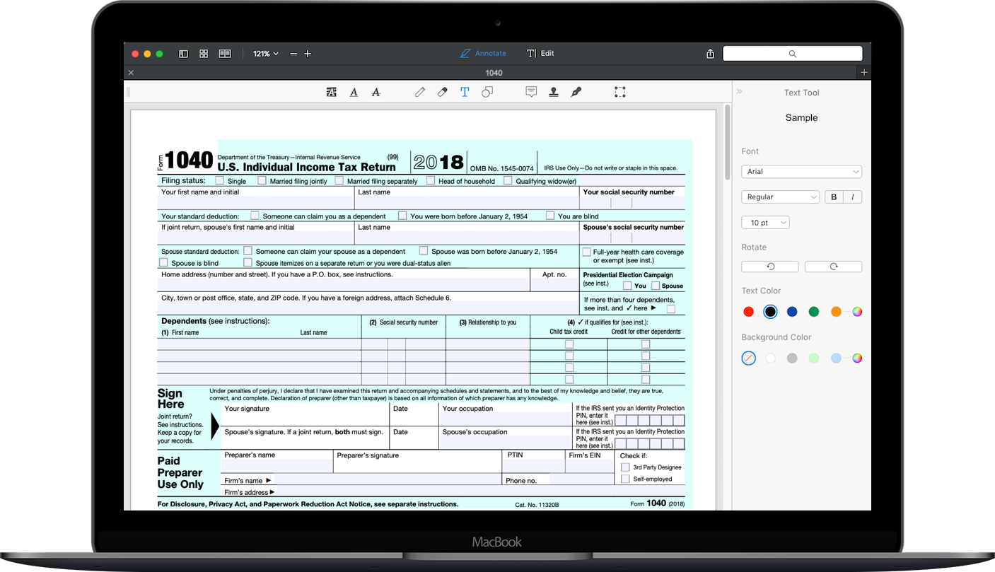 How To Fill Out Irs Form 1040 What Is Irs Form 1040 Es
