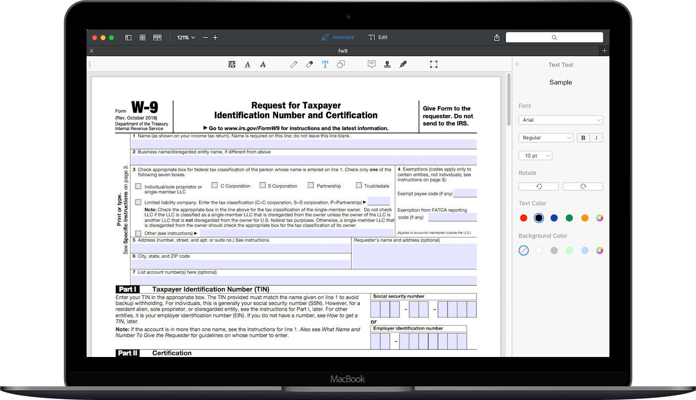 How To Fill Out Irs Form W 9 21 Pdf Expert