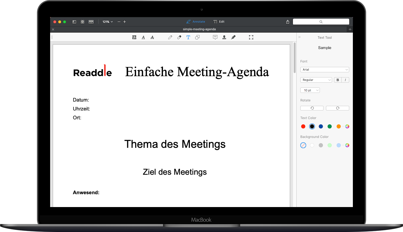 Kostenlose Agenda Vorlage Agenda Pdf Download