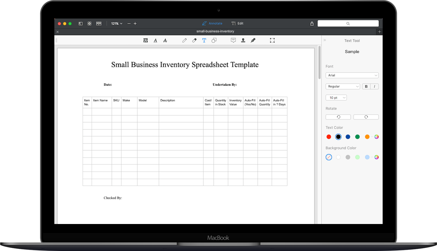 Free Inventory Template  Download Sample Inventory Checklist Pertaining To Business Process Inventory Template