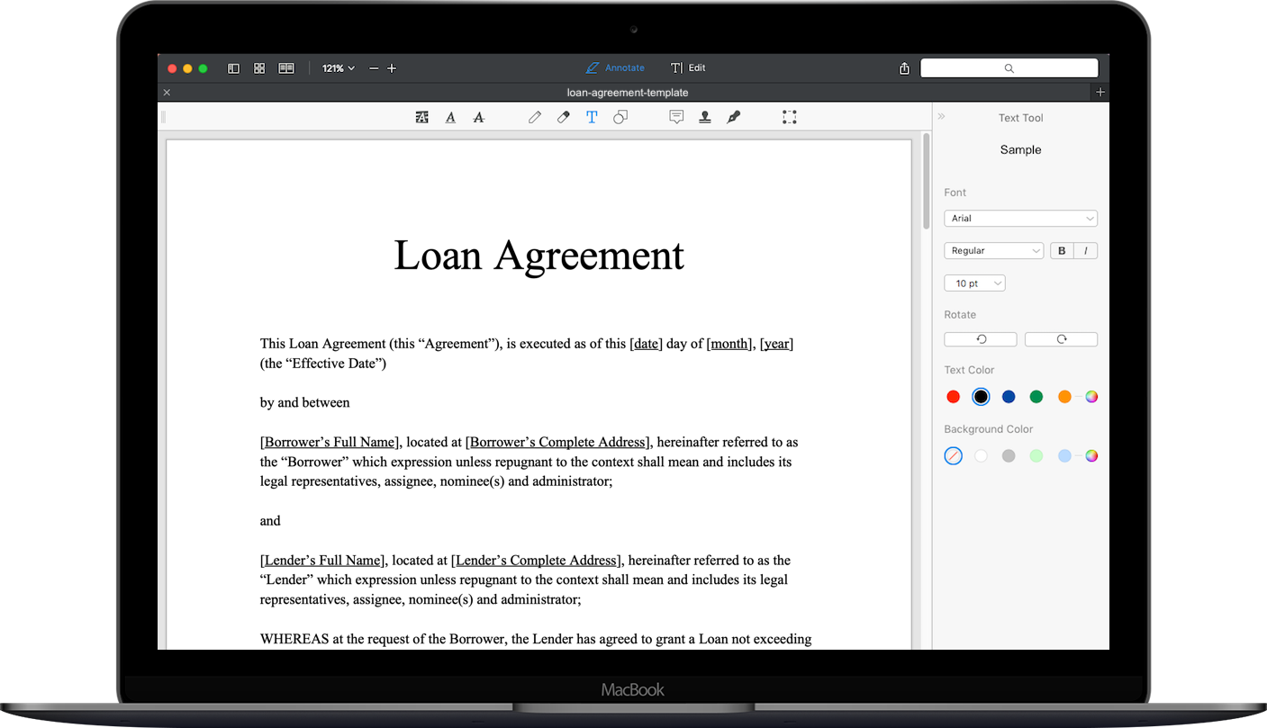 Car Finance Agreement Template from pdfexpert.com