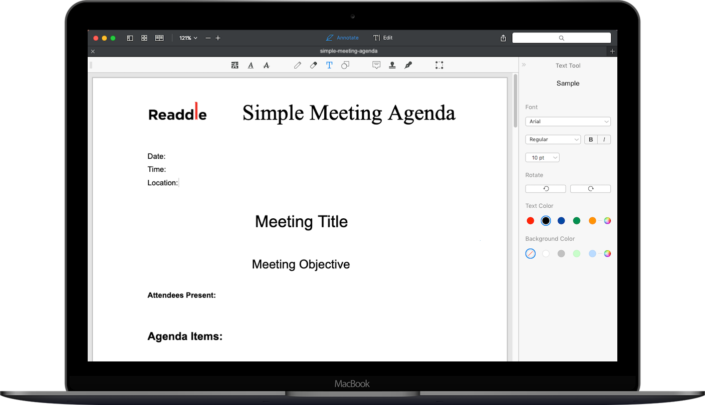 Free Meeting Agenda Template | Meeting Agenda PDF Download