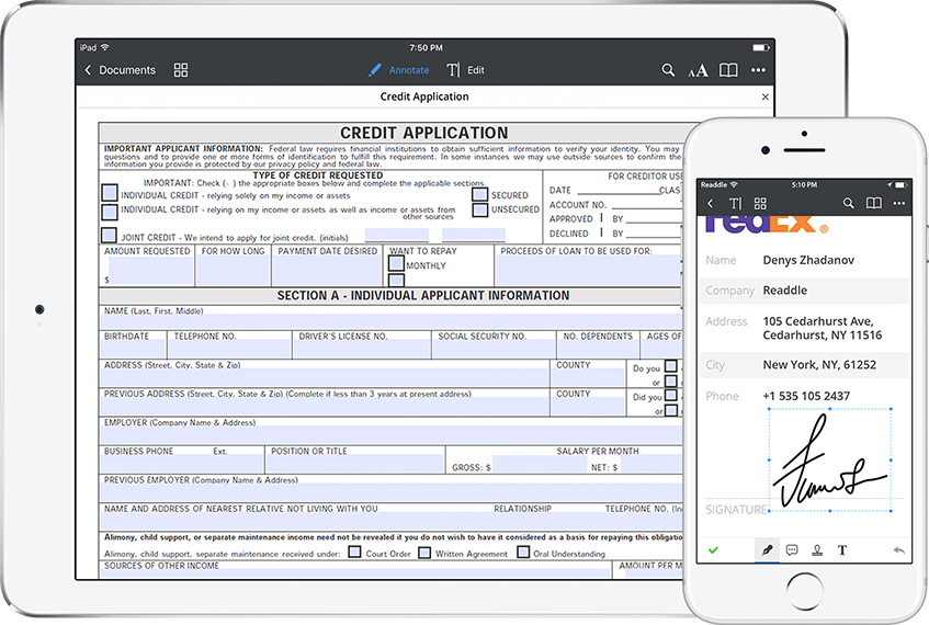 Iphone Ipad で Pdf フォームを簡単に記入するためのツール Pdf Expert 7