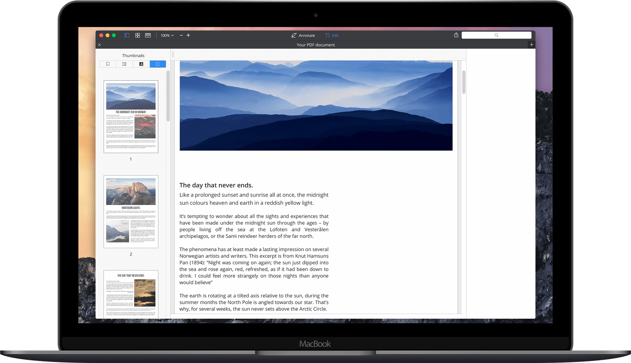 is there a pdf editor for mac